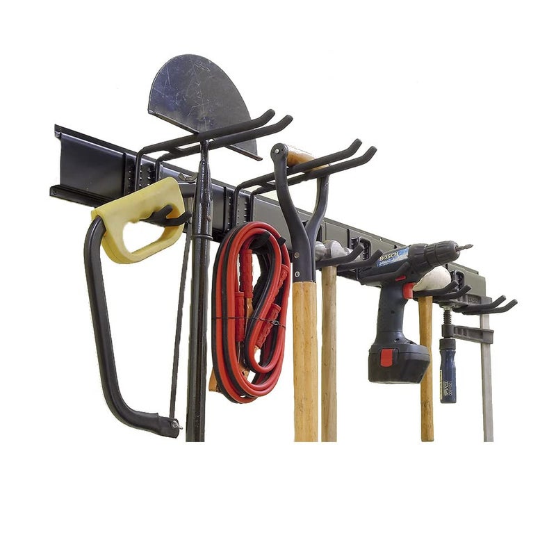 Ultrawall Garden Tool Organizer, 48 Inch Garage Tool Organizer Wall Mount, Heavy Duty Steel Wall Holders for Tools, 400lb Weight Capacity - Image 1